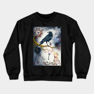 Heart Strings & Raven WIngs Crewneck Sweatshirt